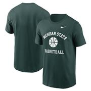 Michigan State Nike Cotton Basketball Icon Tee